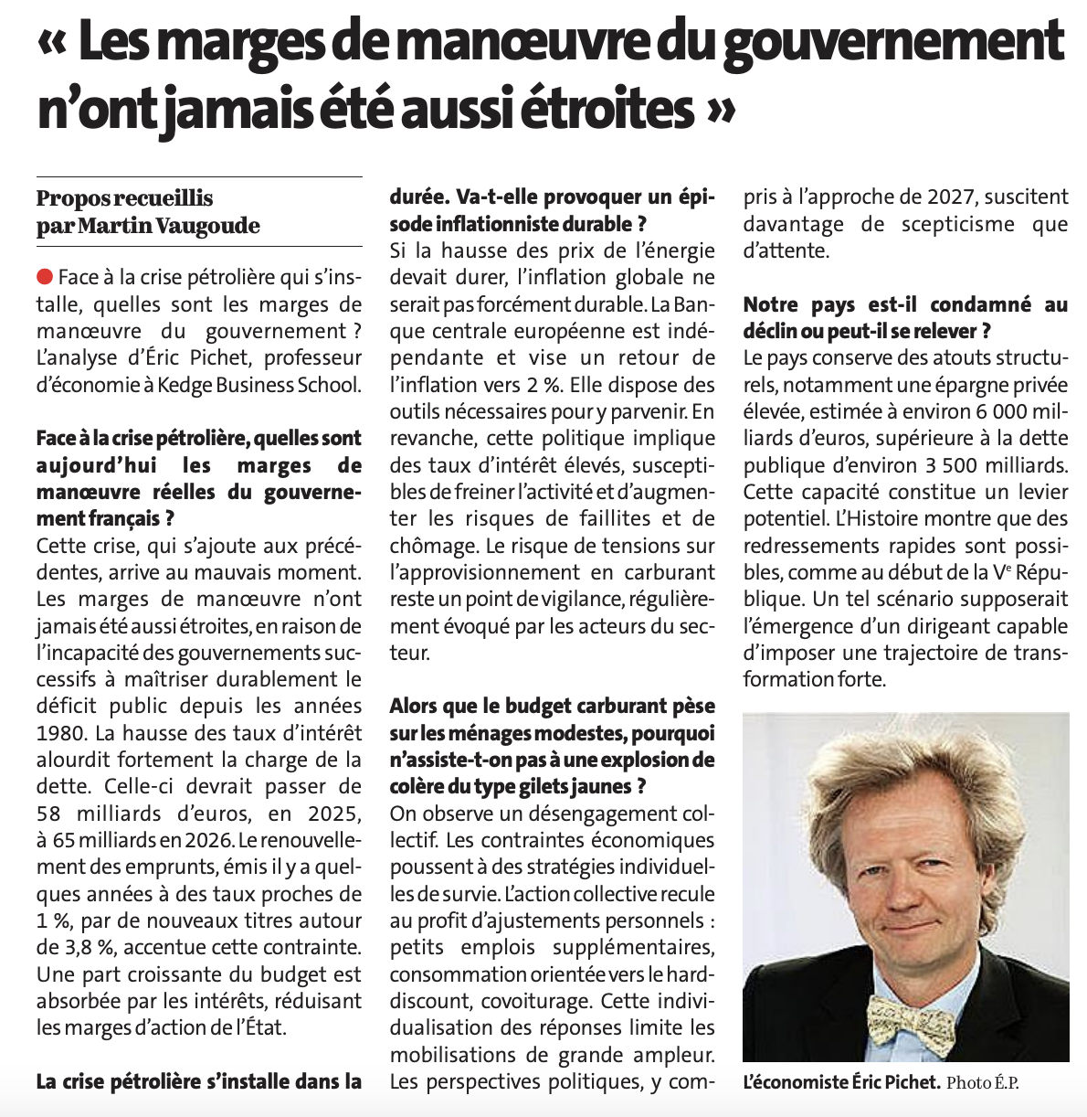 reforme presidence cours compte